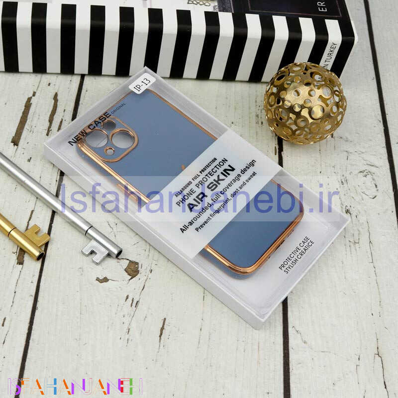 اصفهان جانبی-قاب Air Skin براق My Case محافظ لنزدار iPhone 13