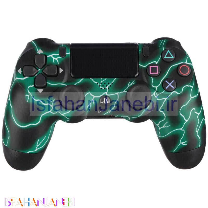 اصفهان جانبی-دسته بازی بی سیم SONY PlayStation 4 DualShock 4 High Copy طرح فانتزی رنگی کد 2