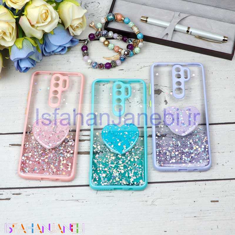 اصفهان جانبی-قاب محافظ لنزدار اکلیلی شفاف پاپ سوکت دار Xiaomi Redmi Note 8 Pro