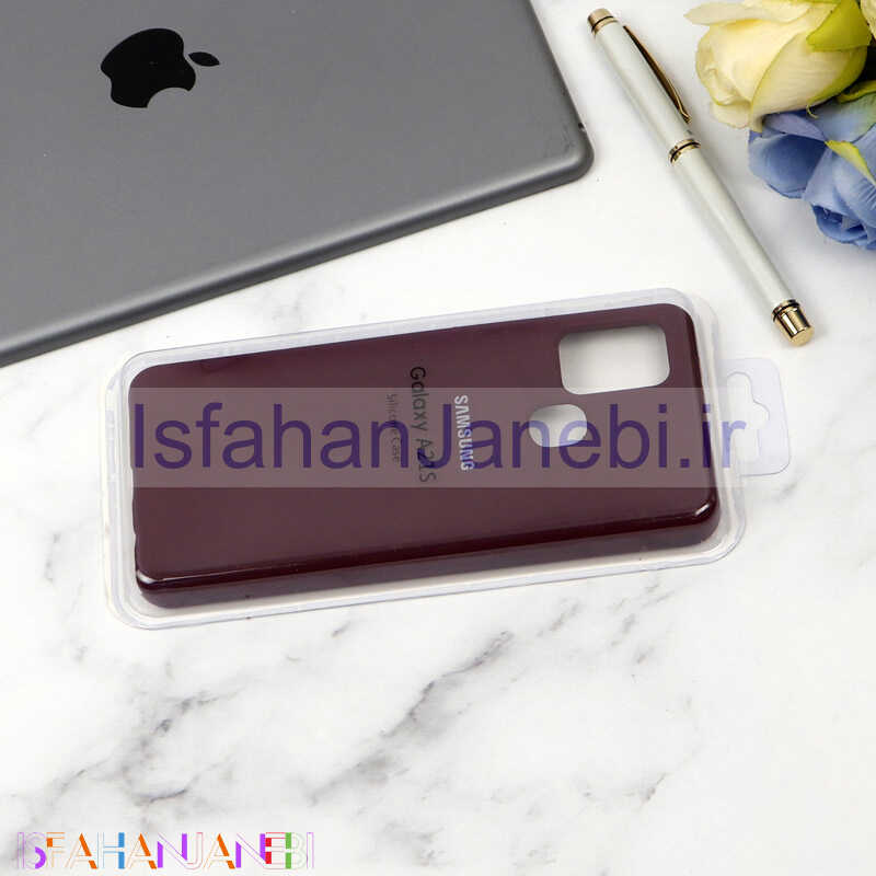 اصفهان جانبی-قاب سیلیکونی اصلی زیر بسته Samsung A21s