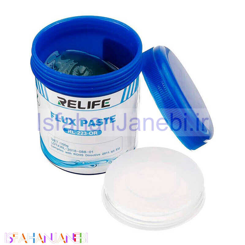 اصفهان جانبی-خمیر فلکس کاسه ای Relife RL-223-OR 100g