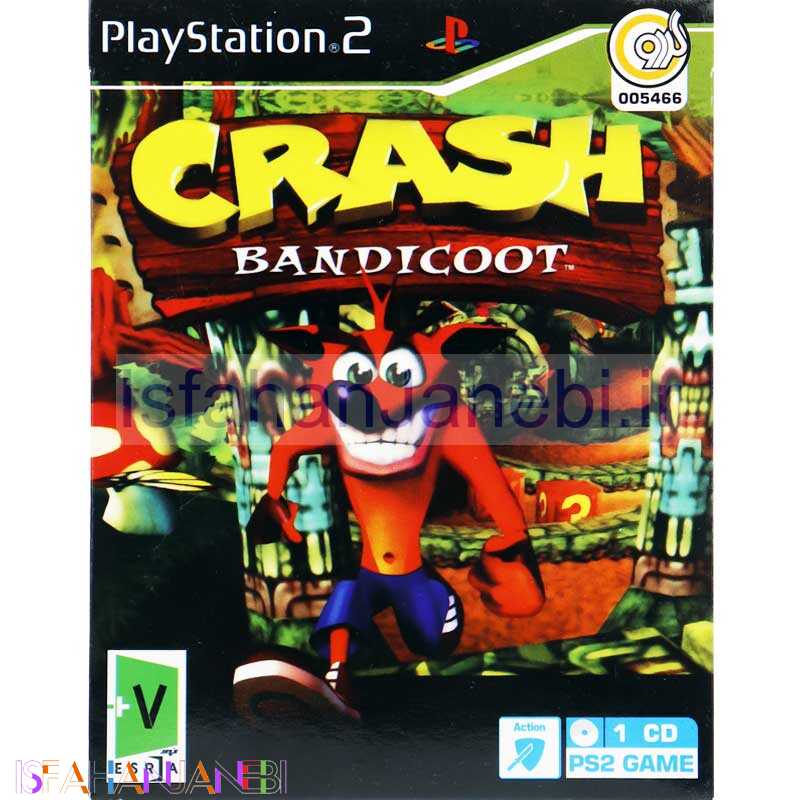 اصفهان جانبی-Crash Randicoot PS2 گردو
