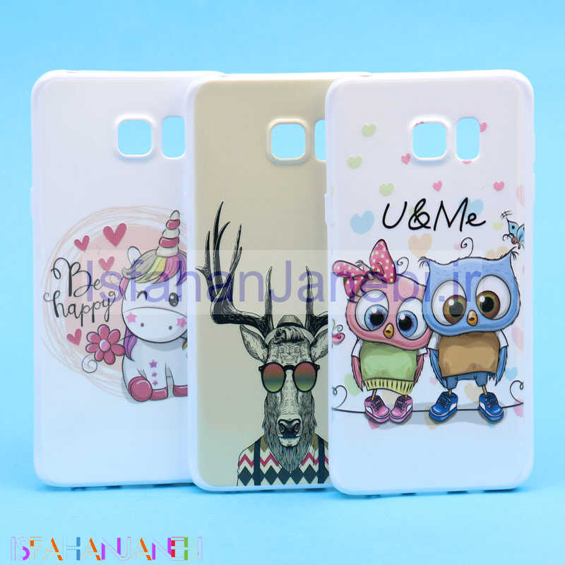 اصفهان جانبی-قاب فانتزی سفید طرح کارتونی سامسونگ Note 5