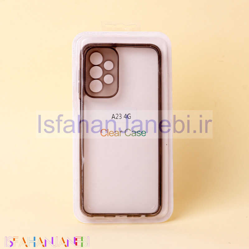 اصفهان جانبی-قاب اکریلیک دور رنگی محافظ لنزدار Samsung Galaxy A23