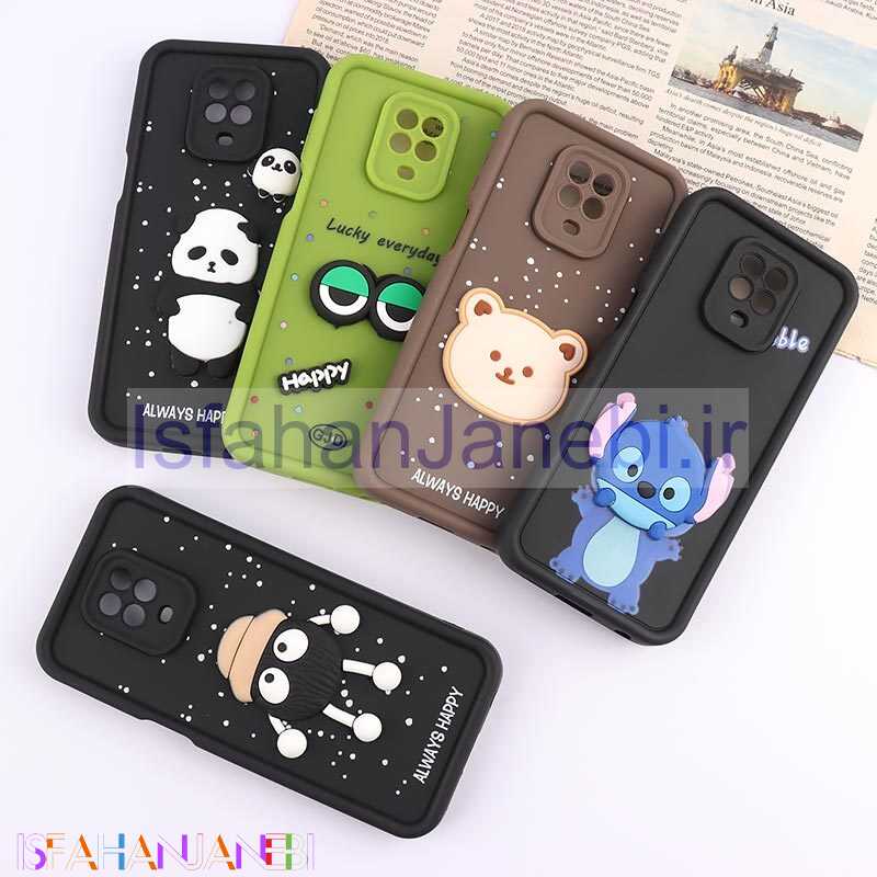 اصفهان جانبی-قاب سیلیکونی سولید شیائومی Redmi Note 9s / Note 9 Pro / Note 10 Lite محافظ لنزدار