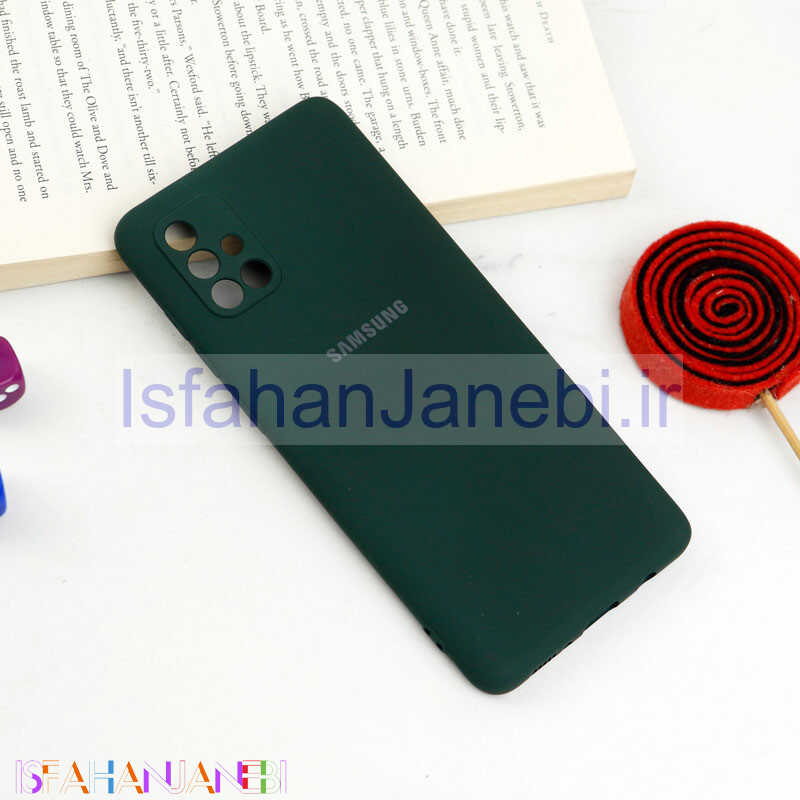 اصفهان جانبی-قاب محافظ لنزدار سیلیکونی Highcopy سامسونگ A71 سری A