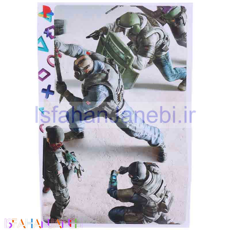 اصفهان جانبی-اسکین پلی استیشن 5 اسلیم استاندارد طرح Rainbow Six Siege