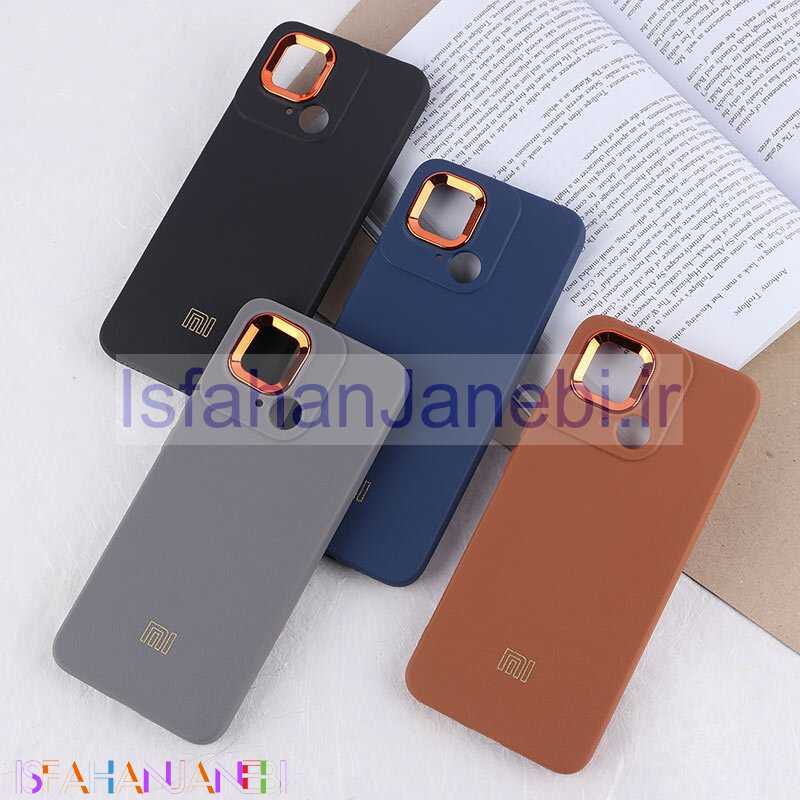اصفهان جانبی-قاب ژله ای شیائومی Redmi 10C دور محافظ متال لوگودار