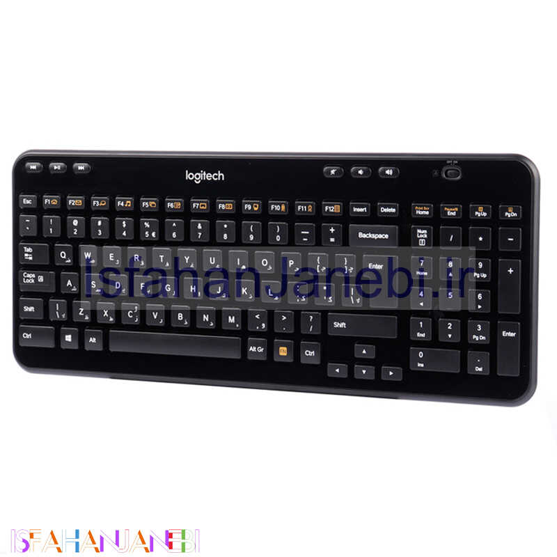 اصفهان جانبی-کیبورد بی سیم لاجیتک K360