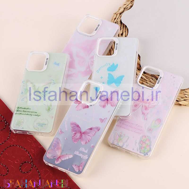 اصفهان جانبی-قاب So Cool سامسونگ Galaxy A12 / M12 طرح پروانه