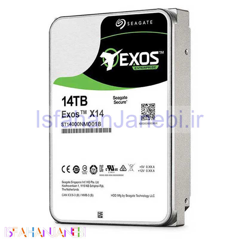 اصفهان جانبی-هارد اینترنال سیگیت Seagate Exox X14 Enterprise 14TB SATA