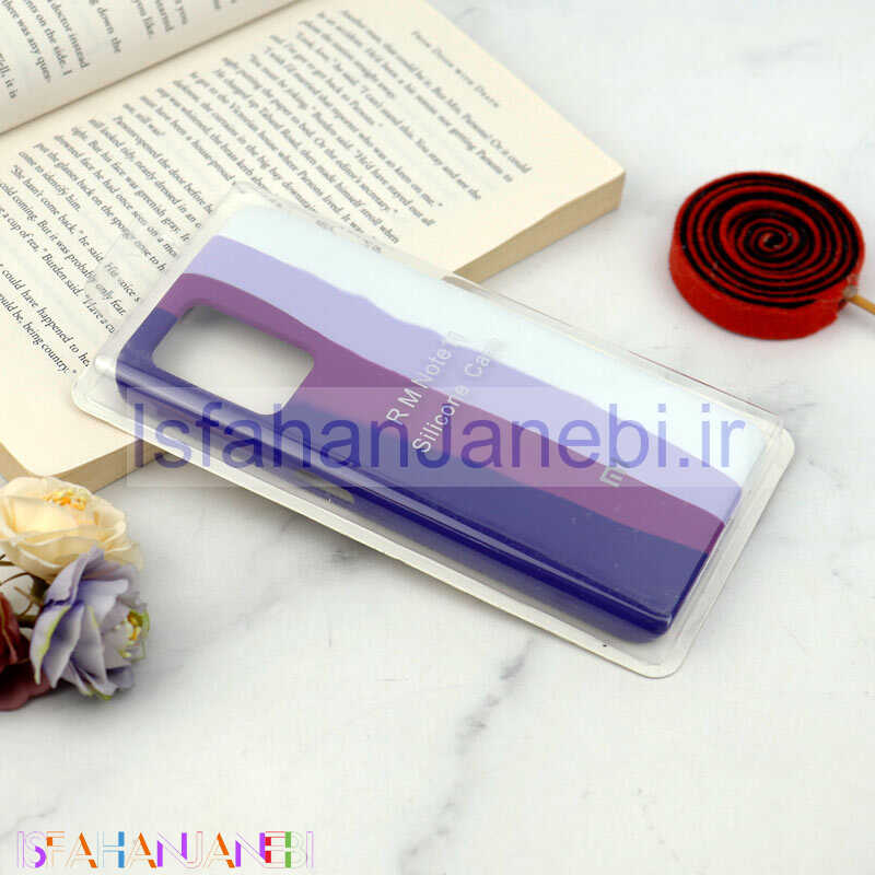 اصفهان جانبی-قاب سیلیکونی اورجینال رنگین کمانی Xiaomi Redmi 10
