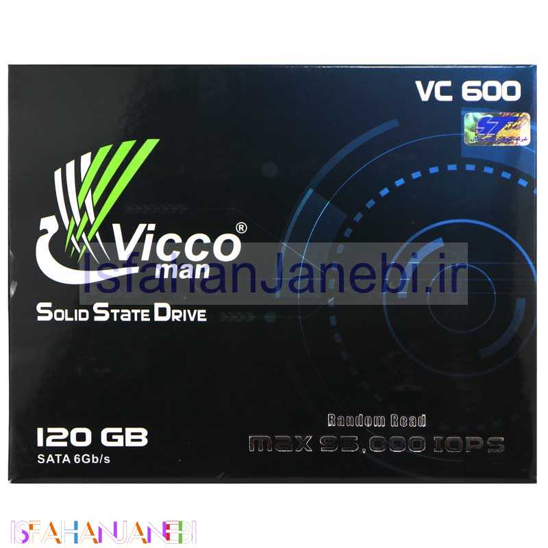 اصفهان جانبی-حافظه SSD ویکومن ViccoMan VC600 120GB