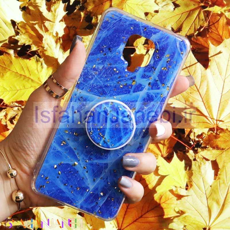 اصفهان جانبی-قاب رنگین کمانی پاپ سوکت دار خرچنگی کد6 شیائومی Redmi Note 9s / Note 9 Pro