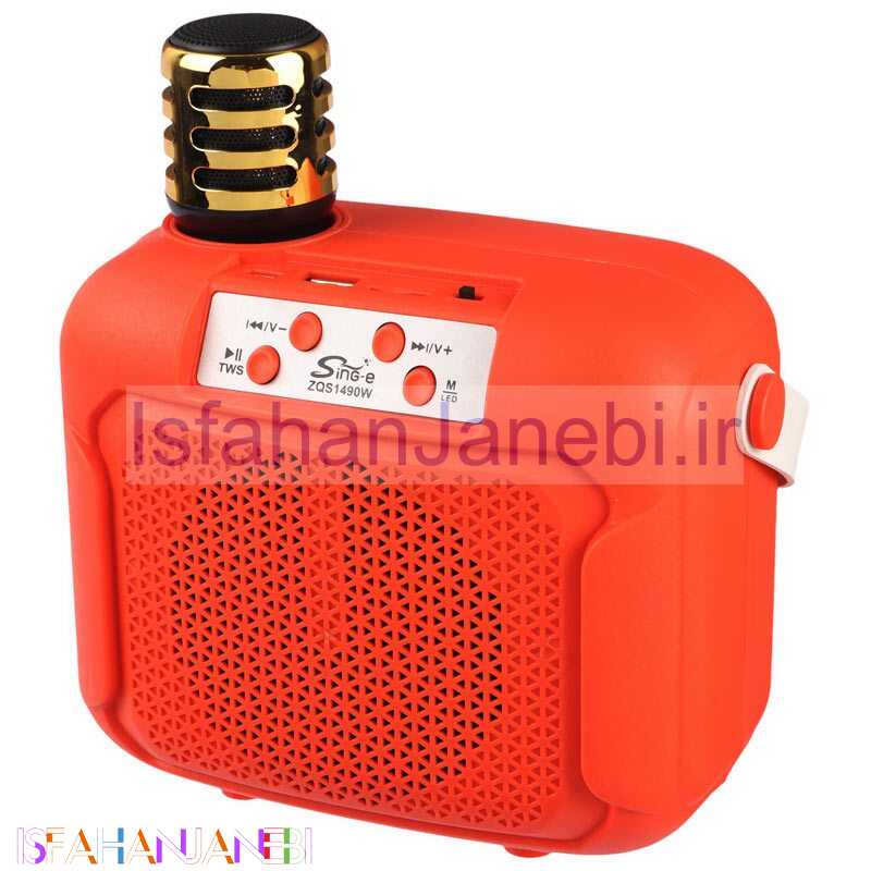 اصفهان جانبی-اسپیکر بلوتوثی سینگ ای ZQS1490W + میکروفون
