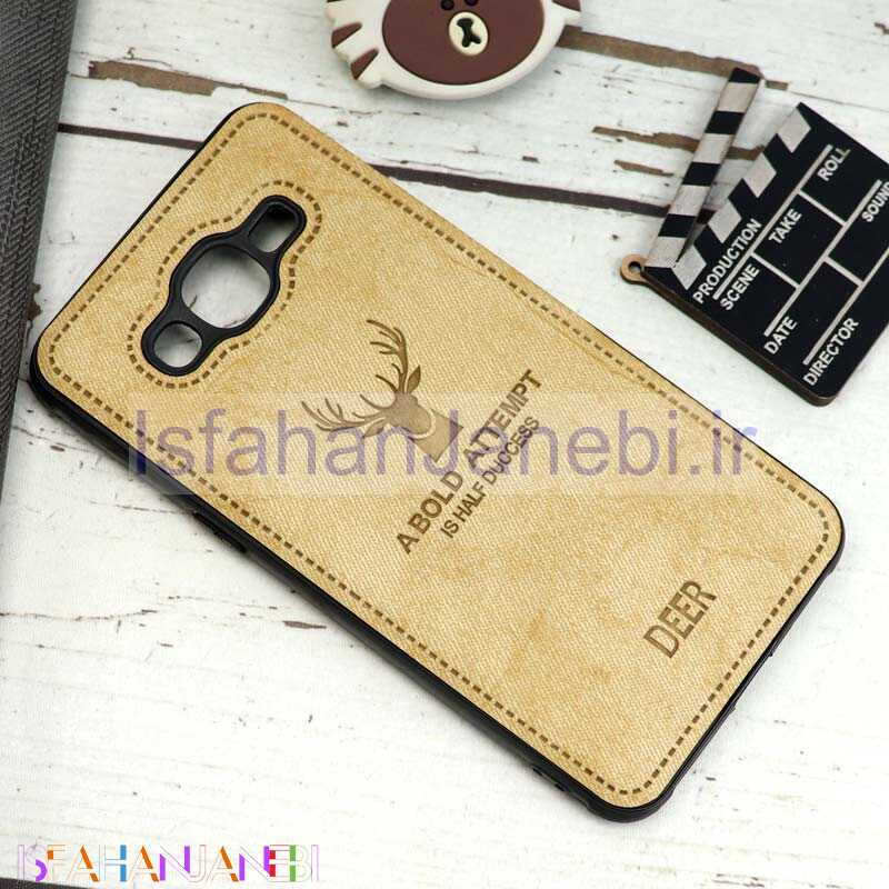 اصفهان جانبی-قاب چرمی طرح گوزن Samsung Galaxy J2 Prime