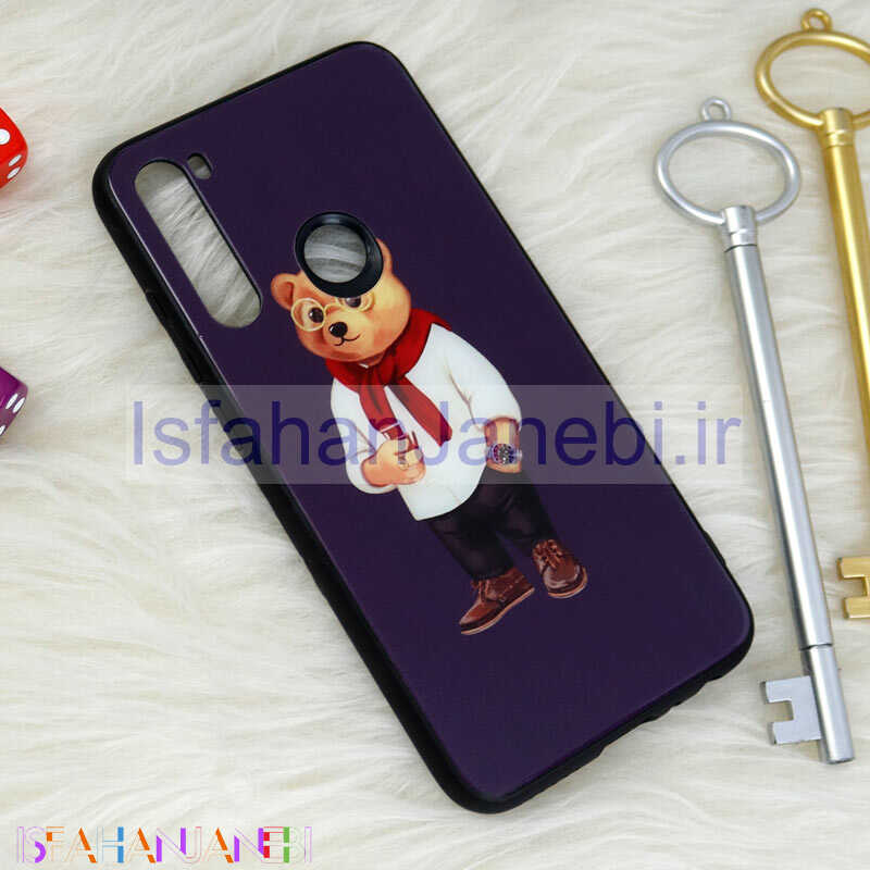 اصفهان جانبی-قاب پشت گلسی طرحدار Baron شیائومی Xiaomi Redmi Note 8