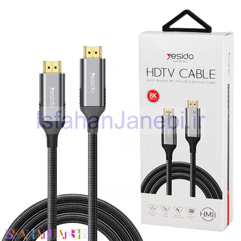 اصفهان جانبی-کابل Yesido HM11 HDMI 8K 1.8m