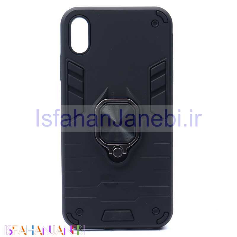 اصفهان جانبی-قاب ضد ضربه هولدر دار Black Panter آیفون iPhone XS Max