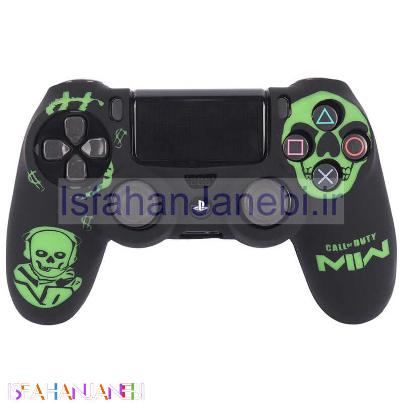 اصفهان جانبی-روکش دسته بازی PS4 طرح Call Of Duty MW2 مشکی سبز