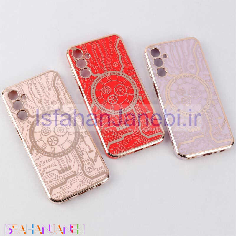 اصفهان جانبی-قاب My Case طرحدار MagSafe محافظ لنزدار Samsung Galaxy A24