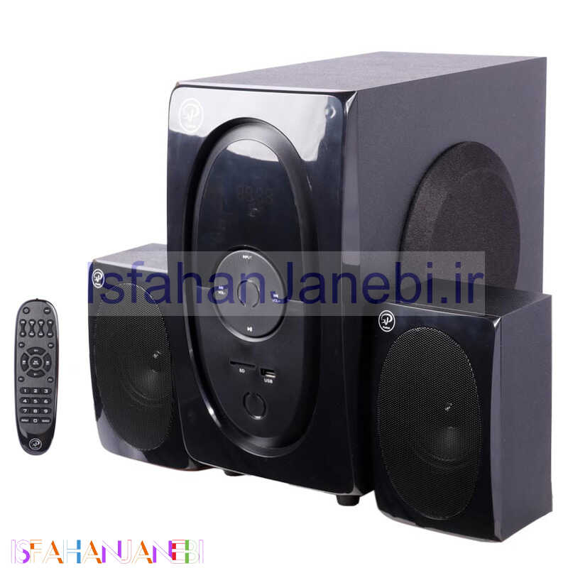 اصفهان جانبی-اسپیکر بلوتوثی رم و فلش خور XP-Product XP-AC701E + ریموت کنترل