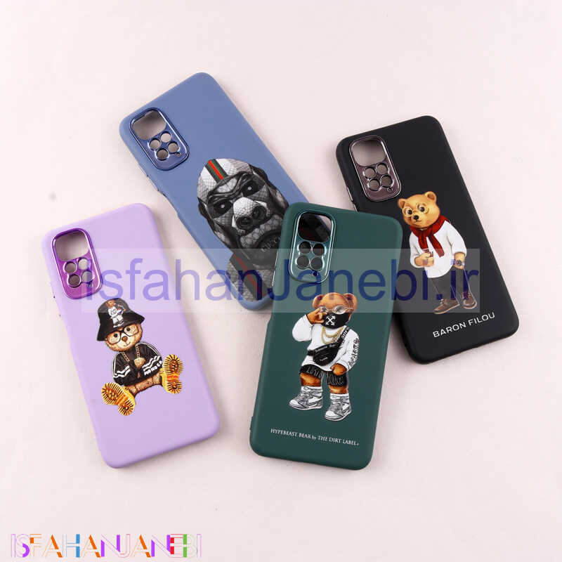 اصفهان جانبی-قاب متال ایرون فانتزی محافظ لنزدار Xiaomi Redmi Note 11 / 11s