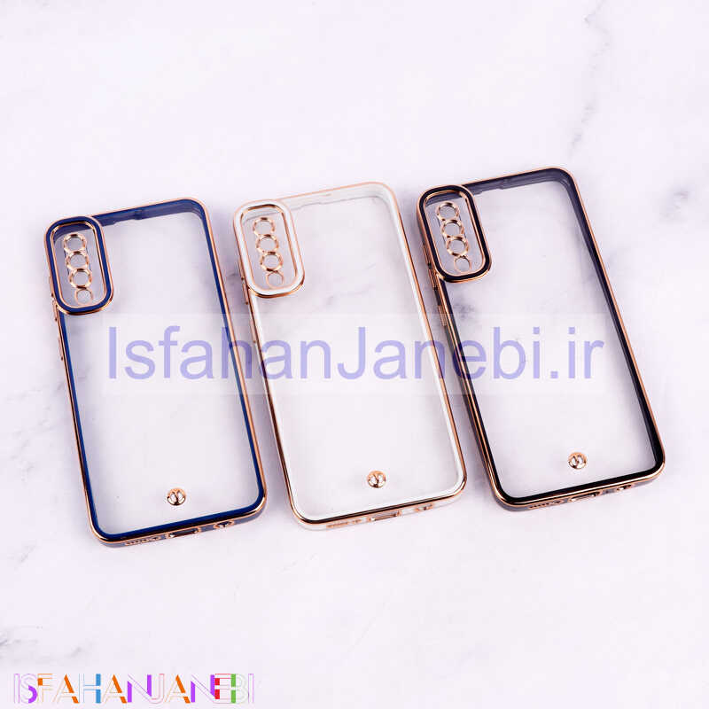 اصفهان جانبی-قاب Space سامسونگ Galaxy A50 / A50s / A30s دور رنگی محافظ لنزدار