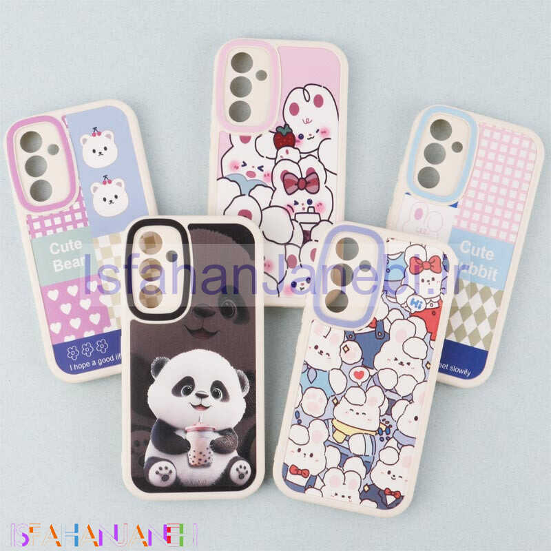 اصفهان جانبی-قاب طرح کارتونی محافظ لنزدار Samsung Galaxy A54