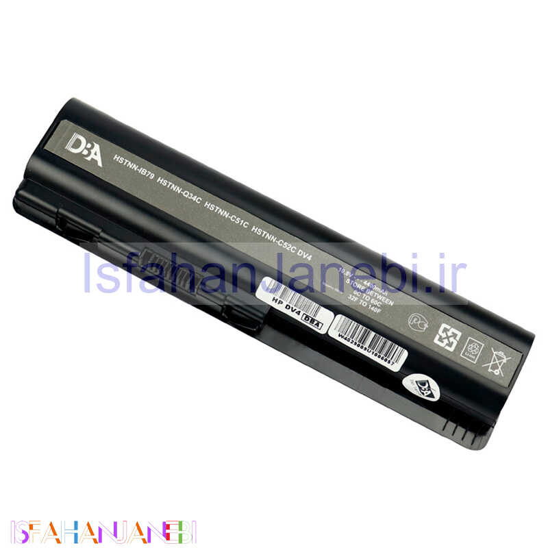 اصفهان جانبی-باتری لپ تاپ اچ پی DBA 1006 HP DV4 6Cell