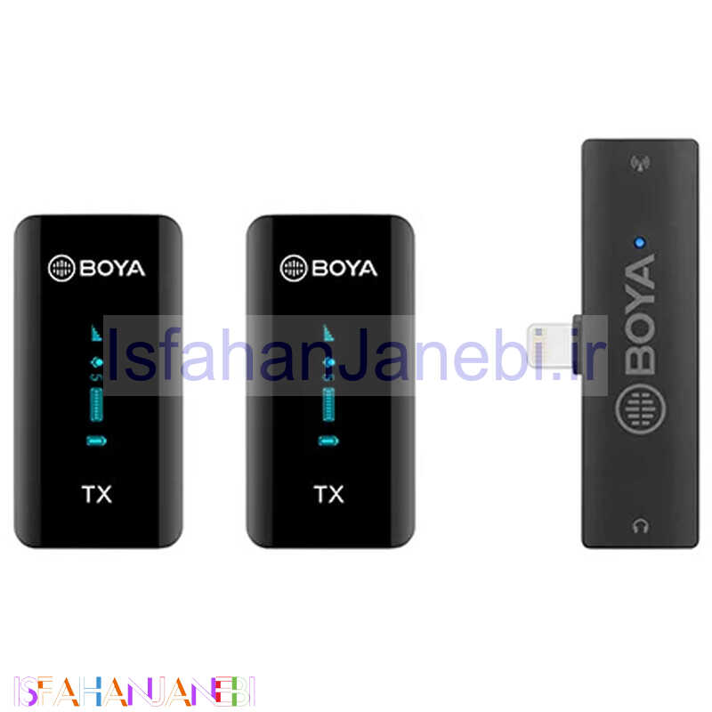 اصفهان جانبی-میکروفون یقه ای بی سیم Boya BY-XM6-S4