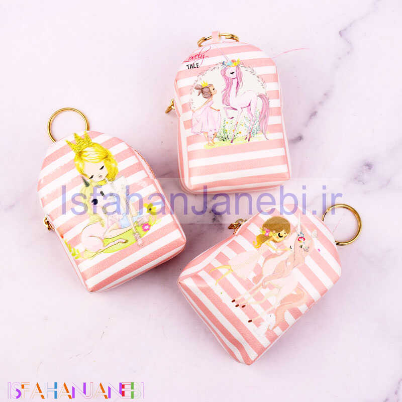 اصفهان جانبی-کیف کوله ای هندزفری یونیکورن سفید صورتی