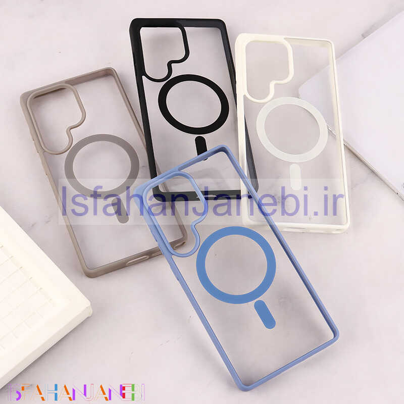اصفهان جانبی-قاب PC مگ سیف سامسونگ Galaxy S25 Ultra دور رنگی