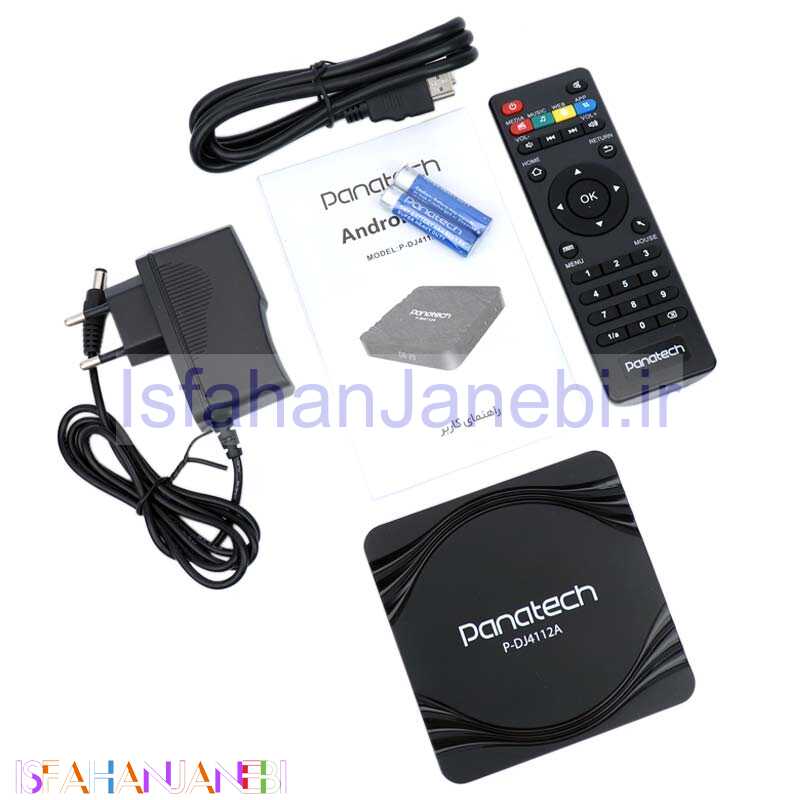 اصفهان جانبی-اندروید باکس Panatech P-DJ4112A
