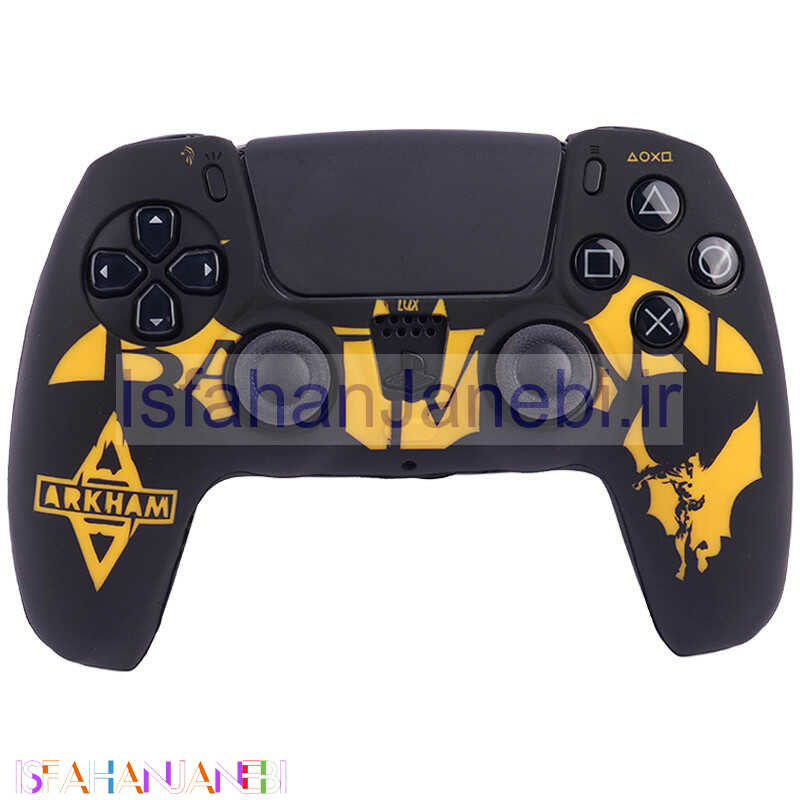 اصفهان جانبی-روکش دسته بازی PS5 طرح Arkham مشکی زرد
