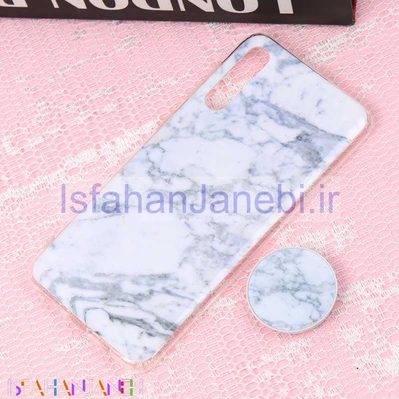 اصفهان جانبی-قاب سوپر IMD دور شفاف پاپ سوکت دار Samsung A30s / A50s سنگی