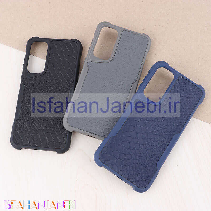 اصفهان جانبی-قاب چرمی سامسونگ Galaxy A35 سوسماری