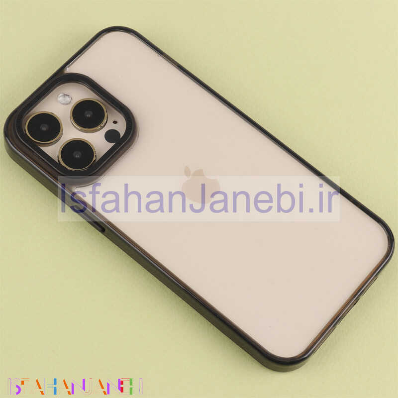 اصفهان جانبی-قاب شفاف دور رنگی Creative آیفون iPhone 14 Pro Max