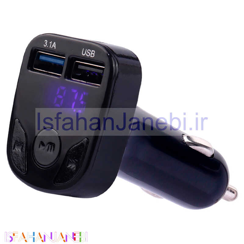 اصفهان جانبی-شارژر فندکی + FM Player بلوتوثی X24