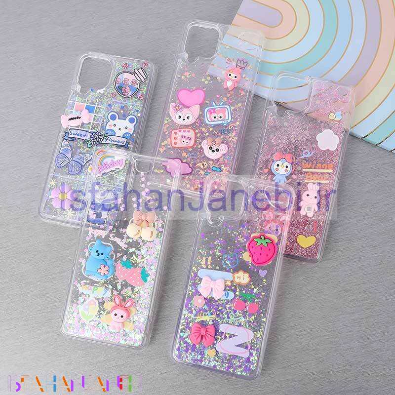 اصفهان جانبی-قاب آکواریومی سامسونگ Galaxy A22 4G / M22 / M32 4G عروسکی برجسته