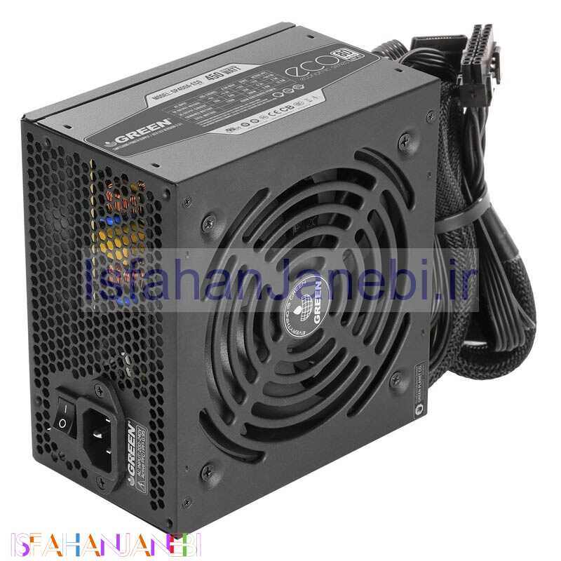 اصفهان جانبی-پاور گرین Green GP450A-ECO Rev3.1 White 450W