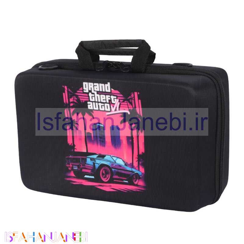 اصفهان جانبی-کیف کنسول بازی XBOX Series S طرح GTA کد 4