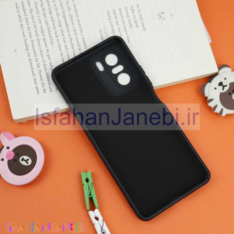 اصفهان جانبی-قاب سیلیکونی خرس TED محافظ لنزدار Xiaomi Poco F3