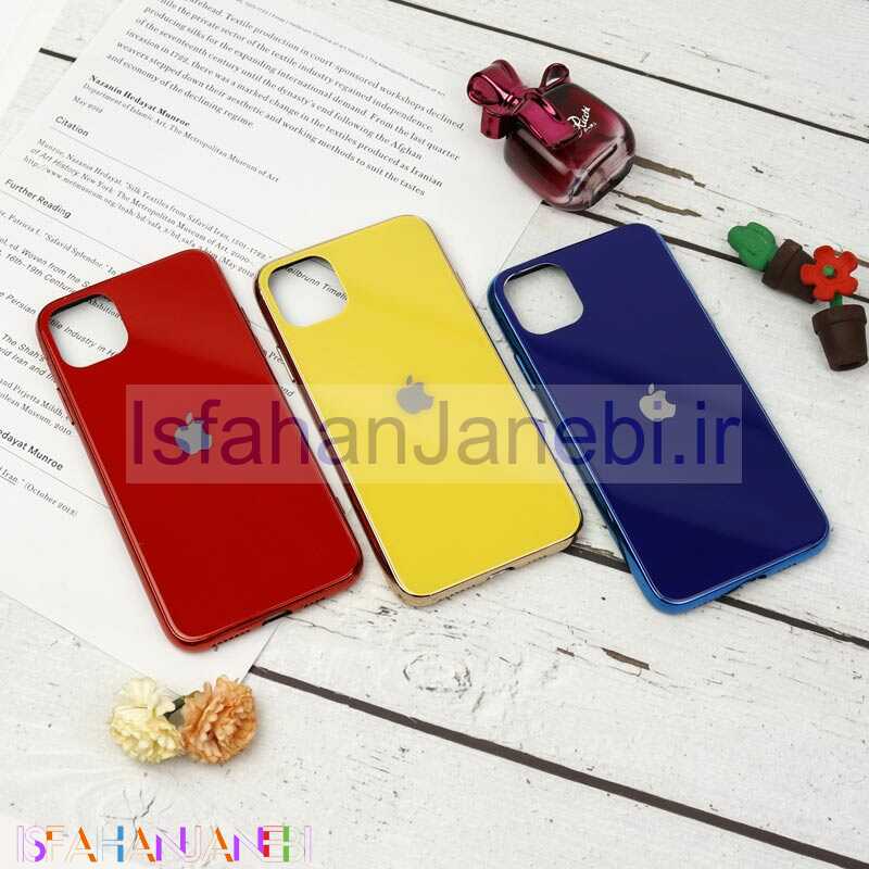 اصفهان جانبی-قاب My Case پشت گلسی iPhone 11 Pro Max رنگی