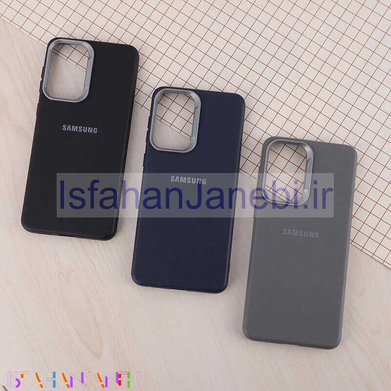 اصفهان جانبی-قاب چرمی ژله ای Leather سامسونگ Galaxy A33 5G لوگودار
