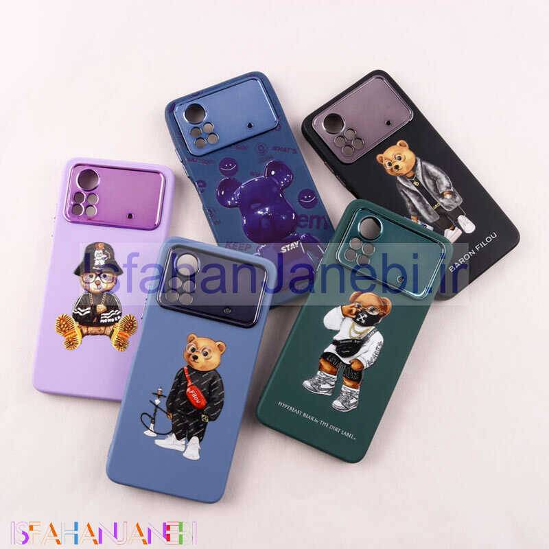 اصفهان جانبی-قاب متال ایرون فانتزی محافظ لنزدار Xiaomi Poco X4 Pro 5G