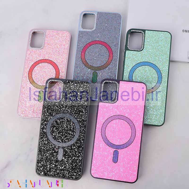 اصفهان جانبی-قاب اکلیلی سامسونگ Galaxy A05 نگین دار طرح مگ سیف