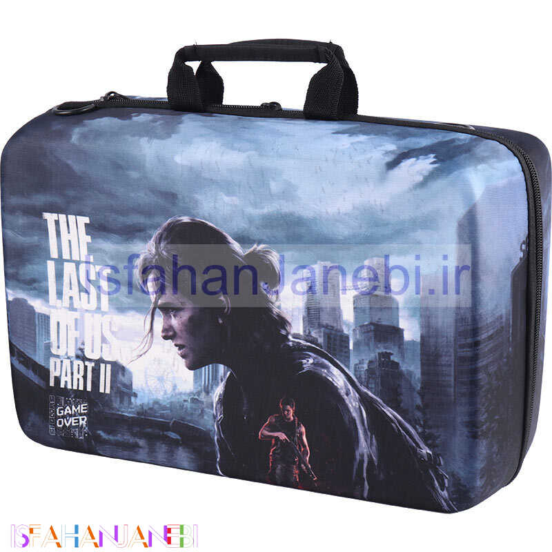 اصفهان جانبی-کیف کنسول بازی PS5 Slim طرح The Last of Us Part 2 کد 4