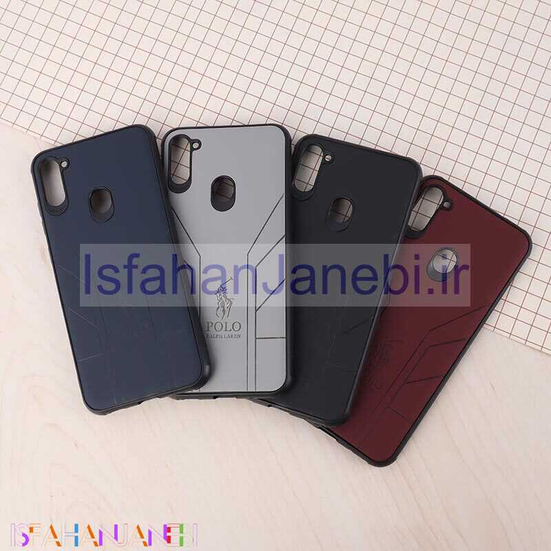 اصفهان جانبی-قاب چرمی Polo Ralph Laren سامسونگ Galaxy A11 / M11 طرح دار