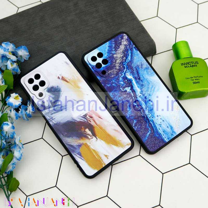 اصفهان جانبی-قاب فانتزی برجسته طرح سنگی Samsung Galaxy A12